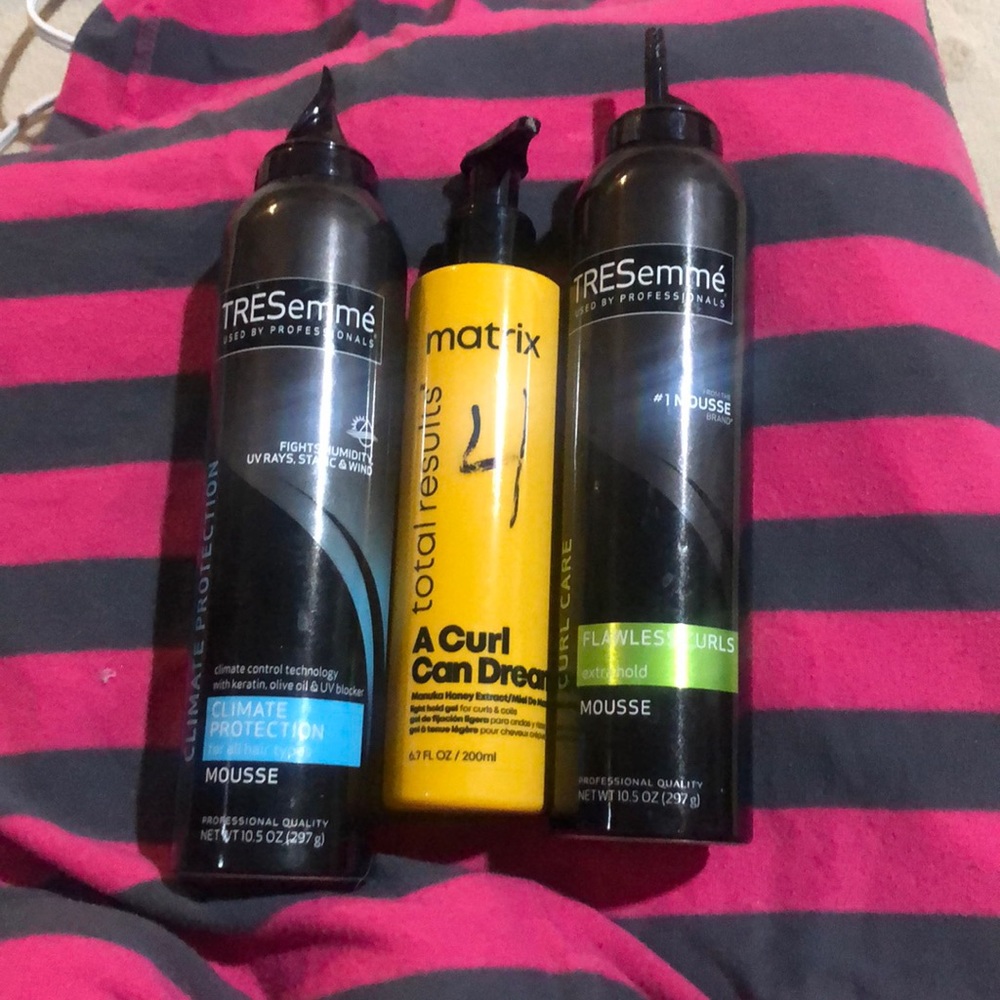 Bundle of TRESemme and Matrix hair products